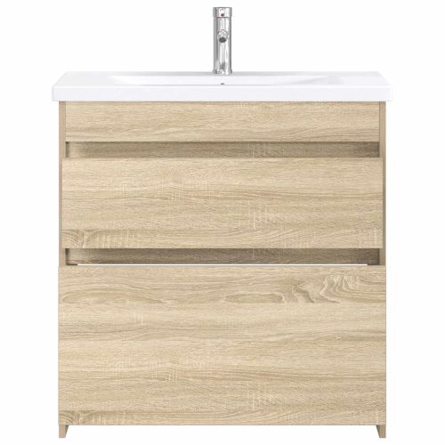 Комплект мебели за баня Дъб сонома 81 x 40 x 84,5 см