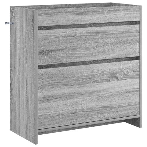 Комплект мебели за баня Сив Сонома 81 x 40 x 84,5 см