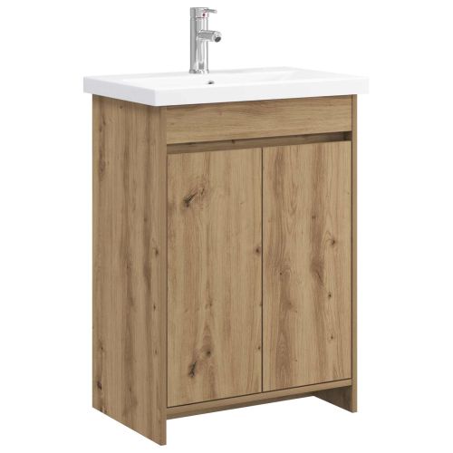Комплект мебели за баня Дъб артизан 81 x 40 x 84,5 см