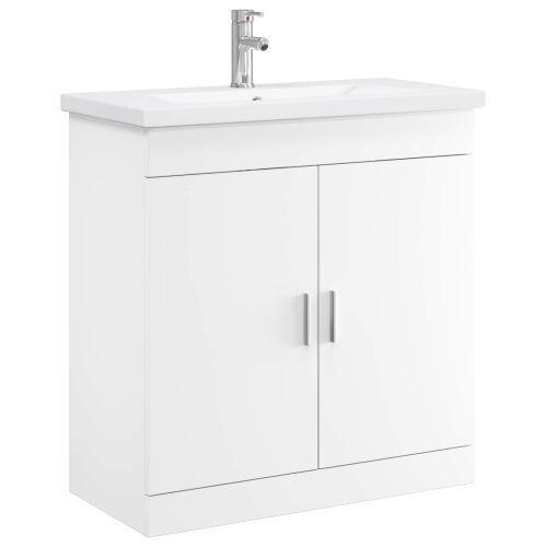 Комплект мебели за баня Бяло 81 x 40 x 84,5 см