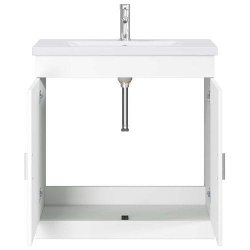 Комплект мебели за баня Бяло 81 x 40 x 84,5 см