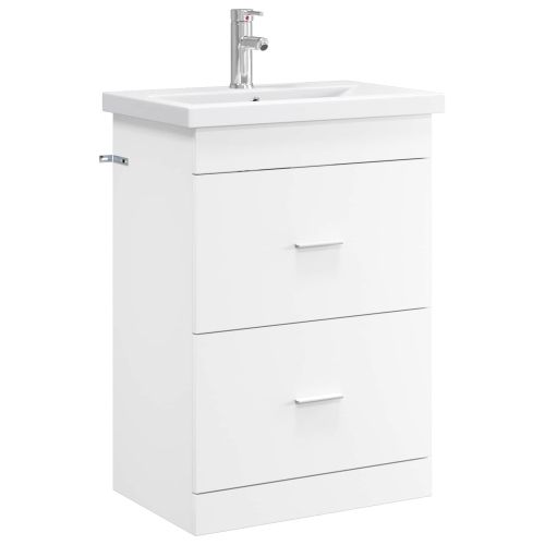 Комплект мебели за баня Бяло 61 x 40 x 84,5 см