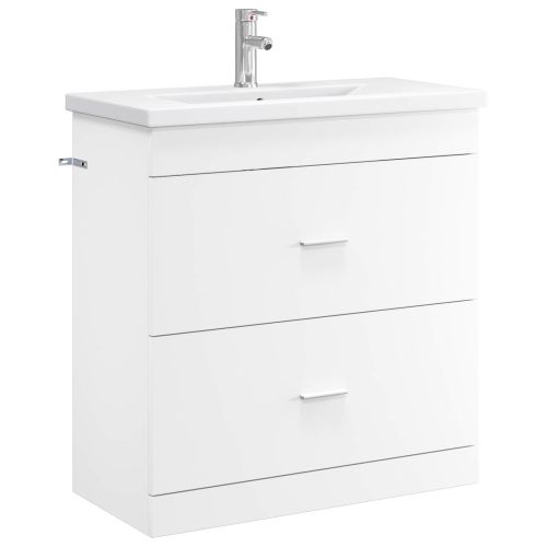 Комплект мебели за баня Бяло 81 x 40 x 84,5 см