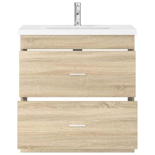 Комплект мебели за баня Дъб сонома 81 x 40 x 84,5 см