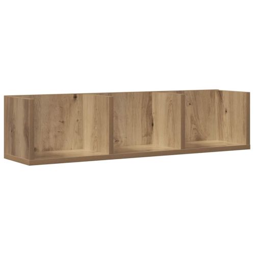 Стенен рафт за компактдискове Artisan Oak 75x18x18 cm
