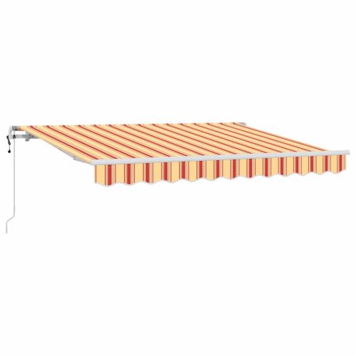 Сгъваем навес Жълто 300 x 200 cm текстил