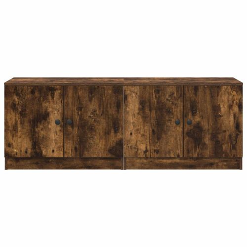 Шкаф за легло със съхранение 2 pcs Пушена Дъб 66 x 35 x 48 см