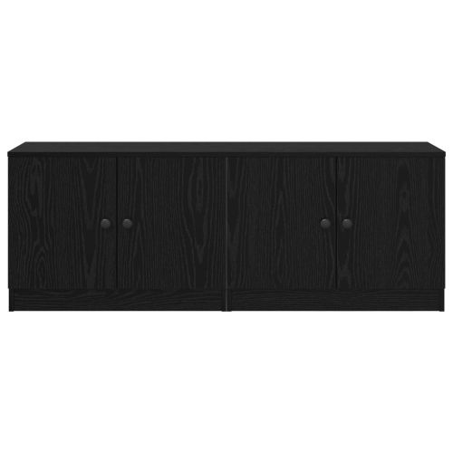 Шкаф за легло със съхранение 2 pcs Черен Дъб 66 x 35 x 48 см