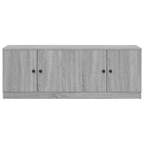 Шкаф за легло със съхранение 2 pcs Сив Сонома 66 x 35 x 48 см