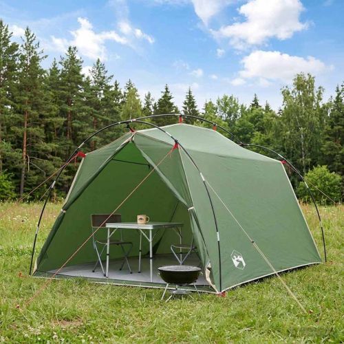 Тунелна палатка Зелено За 2 лица 185T полиестер с PU покритие