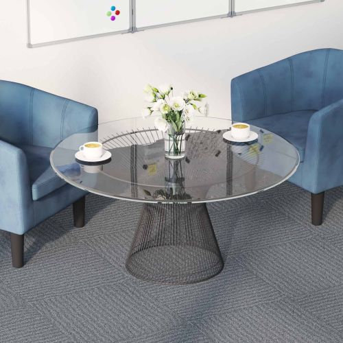 Килимна плочка Светлосиво 50 x 50 cm 20 pcs ПП и Битум