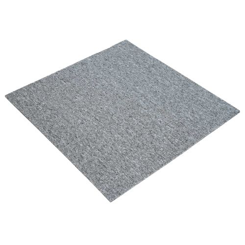 Килимна плочка Светлосиво 50 x 50 cm 36 pcs ПП и Битум