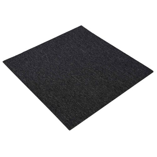 Килимна плочка Тъмносиво 50 x 50 cm 4 pcs ПП и Битум