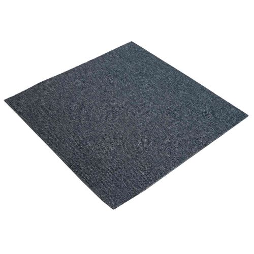 Килимна плочка Синьо сиво 50 x 50 cm 36 pcs ПП и Битум