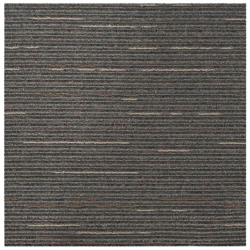 Килимна плочка Лентист тъмен кафяв 50 x 50 cm 4 pcs ПП и Битум