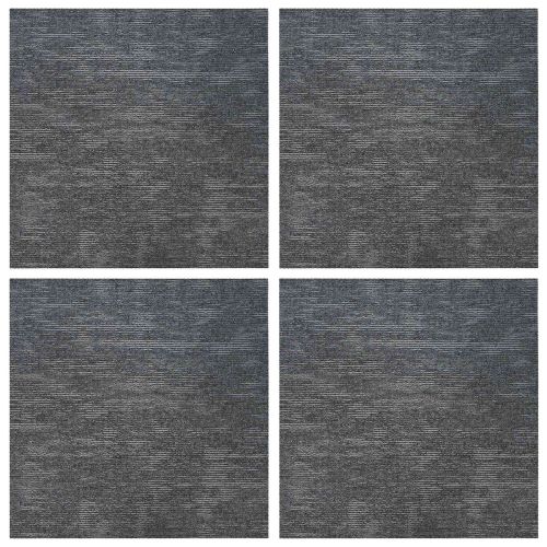 Килимна плочка Небесносиво 50 x 50 cm 4 pcs ПП и Битум