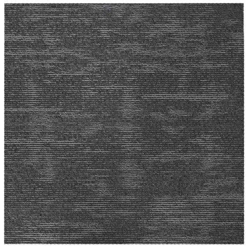 Килимна плочка Въгленово сиво 50 x 50 cm 20 pcs ПП и Битум