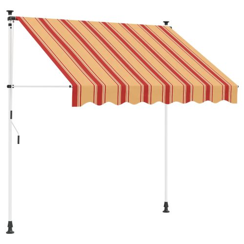 Ръчен сгъваем навес Многоцветен 250 x 115 x 300 см