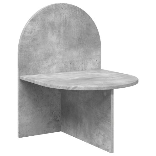 Нощно шкафче 2 pcs Бетонно сиво 48 x 49 x 65 см