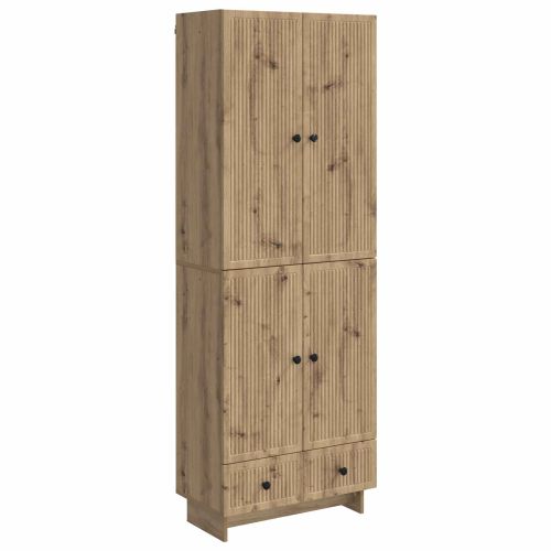 Комплект шкафове 2 pcs Дъб артизан 66 х 34,5 х 95 см