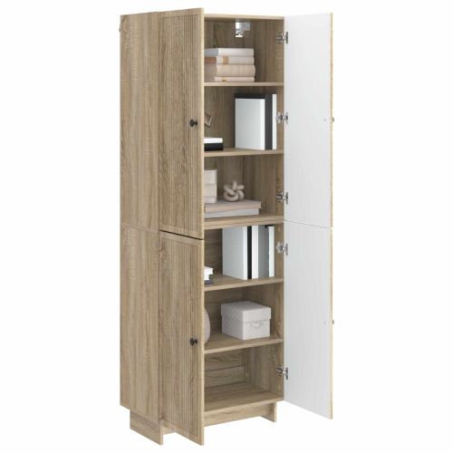 Комплект шкафове 2 pcs Дъб сонома 66 x 34,5 x 90 см