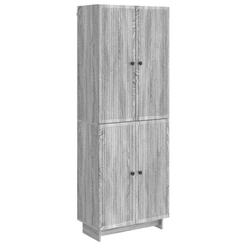 Комплект шкафове 2 pcs Сив Сонома 66 x 34,5 x 90 см
