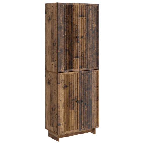 Комплект шкафове 2 pcs Старо дърво 66 x 34,5 x 90 см