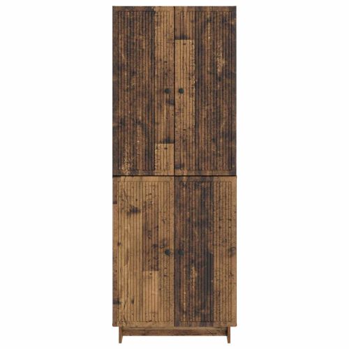 Комплект шкафове 2 pcs Старо дърво 66 x 34,5 x 90 см