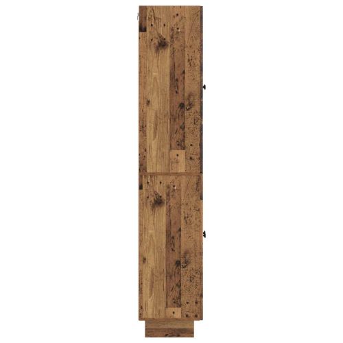 Комплект шкафове 2 pcs Старо дърво 66 x 34,5 x 90 см