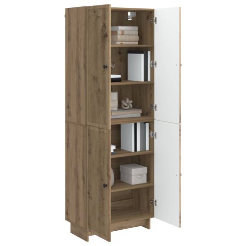 Комплект шкафове 2 pcs Дъб артизан 66 x 34,5 x 90 см