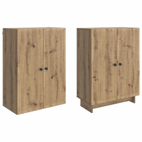 Комплект шкафове 2 pcs Дъб артизан 66 x 34,5 x 90 см