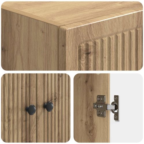 Комплект шкафове 2 pcs Дъб артизан 66 x 34,5 x 90 см