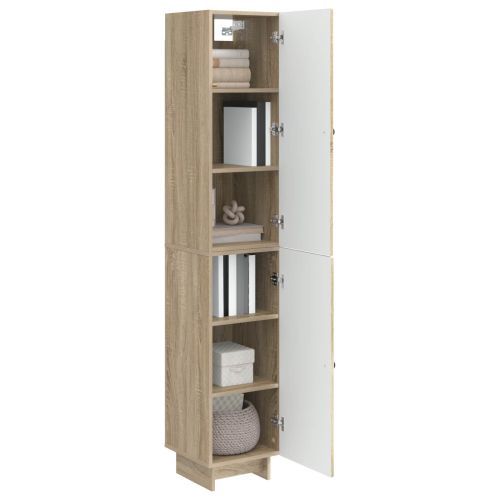 Комплект шкафове 2 pcs Дъб сонома 34,5 x 33 x 90 см