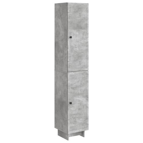 Комплект шкафове 2 pcs Бетонно сиво 34,5 x 33 x 90 см
