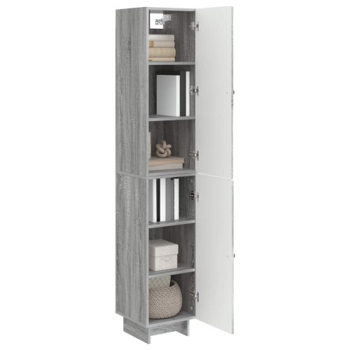 Комплект шкафове 2 pcs Сив Сонома 34,5 x 33 x 90 см