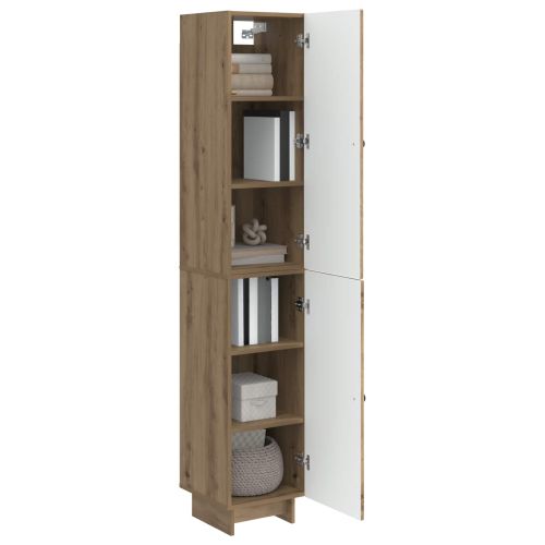 Комплект шкафове 2 pcs Дъб артизан 34,5 x 33 x 90 см
