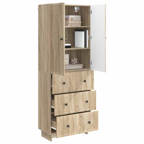 Комплект шкафове 2 pcs 66 x 34,5 x 90 см Инженерна дървесина
