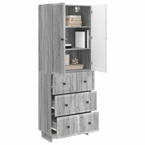Комплект шкафове 2 pcs 66 x 34,5 x 90 см Инженерна дървесина