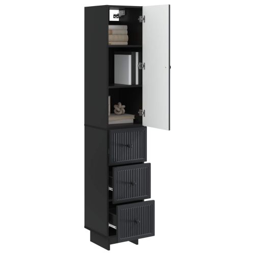 Комплект шкафове 2 pcs 33 x 34,5 x 90 см Инженерна дървесина