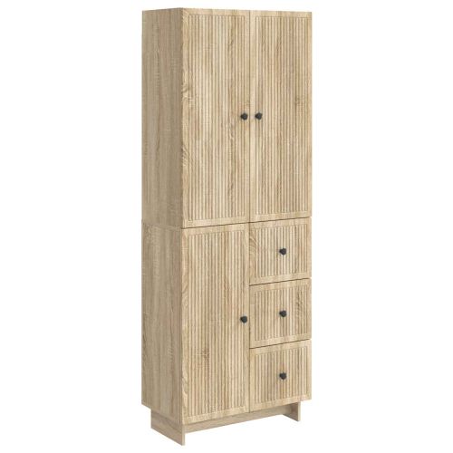 Комплект шкафове 2 pcs 66 x 34,5 x 90 см Инженерна дървесина