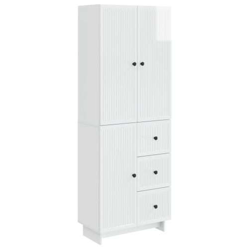 Комплект шкафове 2 pcs 66 x 34,5 x 90 см Инженерна дървесина