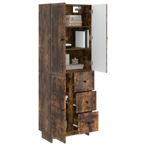 Комплект шкафове 2 pcs 66 x 34,5 x 90 см Инженерна дървесина