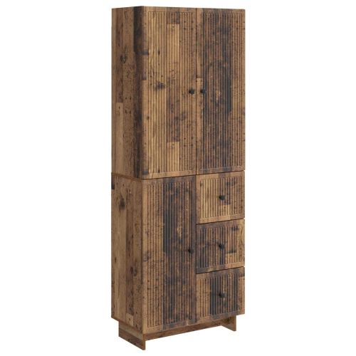 Комплект шкафове 2 pcs 66 x 34,5 x 90 см Инженерна дървесина