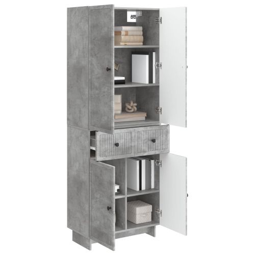 Комплект шкафове 2 pcs 66 x 34,5 x 90 см Инженерна дървесина