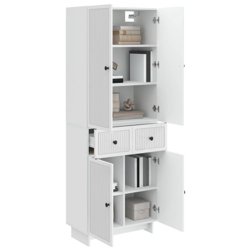 Комплект шкафове 2 pcs 66 x 34,5 x 90 см Инженерна дървесина
