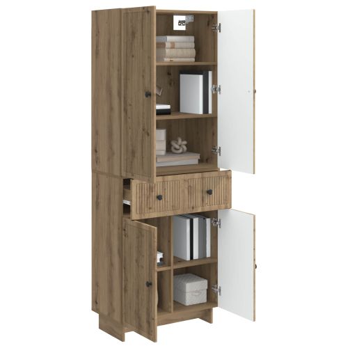 Комплект шкафове 2 pcs 66 x 34,5 x 90 см Инженерна дървесина