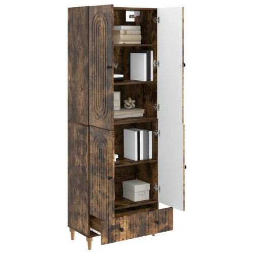 Комплект шкафове 2 pcs 66 х 34,5 х 95 см Инженерна дървесина