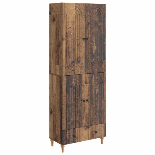 Комплект шкафове 2 pcs 66 х 34,5 х 95 см Инженерна дървесина