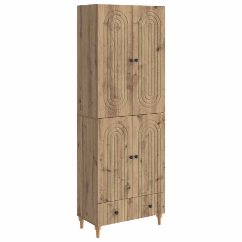 Комплект шкафове 2 pcs 66 х 34,5 х 95 см Инженерна дървесина