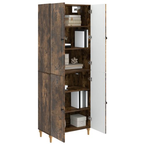 Комплект шкафове 2 pcs 66 x 34,5 x 90 см Инженерна дървесина